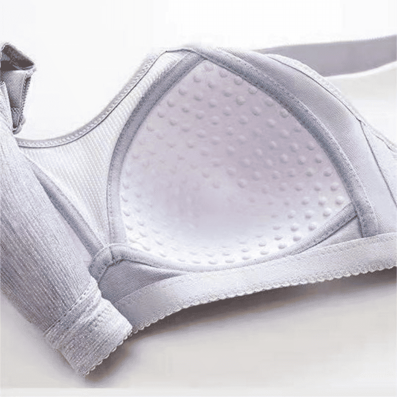 Plus-Size Wireless Push-Up Anti-Sagging Bra with Ultimate Comfort & Support