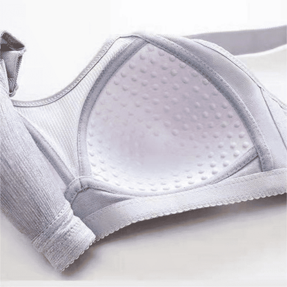 Plus-Size Wireless Push-Up Anti-Sagging Bra with Ultimate Comfort & Support
