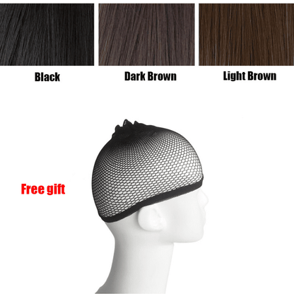 Premium Long Straight Synthetic Wigs for Women - Natural Look Hair