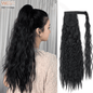 Premium 24-inch Corn Curly Wave Ponytail Hair Extension for Black Women