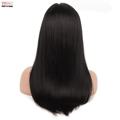 Premium Long Straight Synthetic Wigs for Women - Natural Look Hair