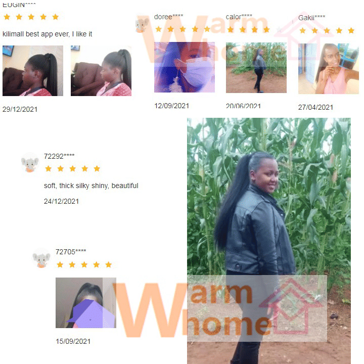 Premium 24-inch Yaki Ponytail Hair Extension for Black Women - Natural Black