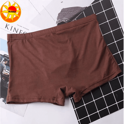 Baldur Men's 4-Pack Breathable Polyester Boxer Briefs - Soft, Stretch, Comfort