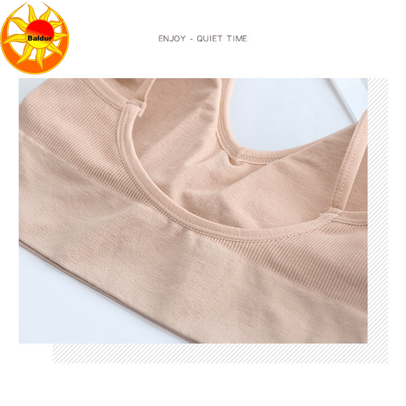 Baldur 3PC Women's Seamless Threaded Sports Bra, No Steel Ring, Multi-Color Pack, Free Size