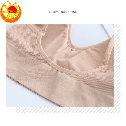 Baldur 3PC Women's Seamless Threaded Sports Bra, No Steel Ring, Multi-Color Pack, Free Size