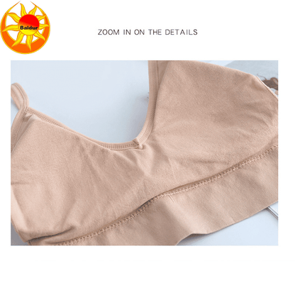 Baldur 3PC Women's Seamless Threaded Sports Bra, No Steel Ring, Multi-Color Pack, Free Size