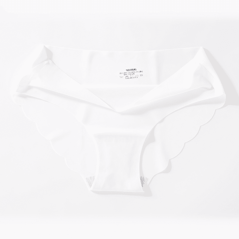 Baldur 5-Pack Women's Seamless Ice Silk Quick-Dry Panties - Comfy, Invisible Briefs