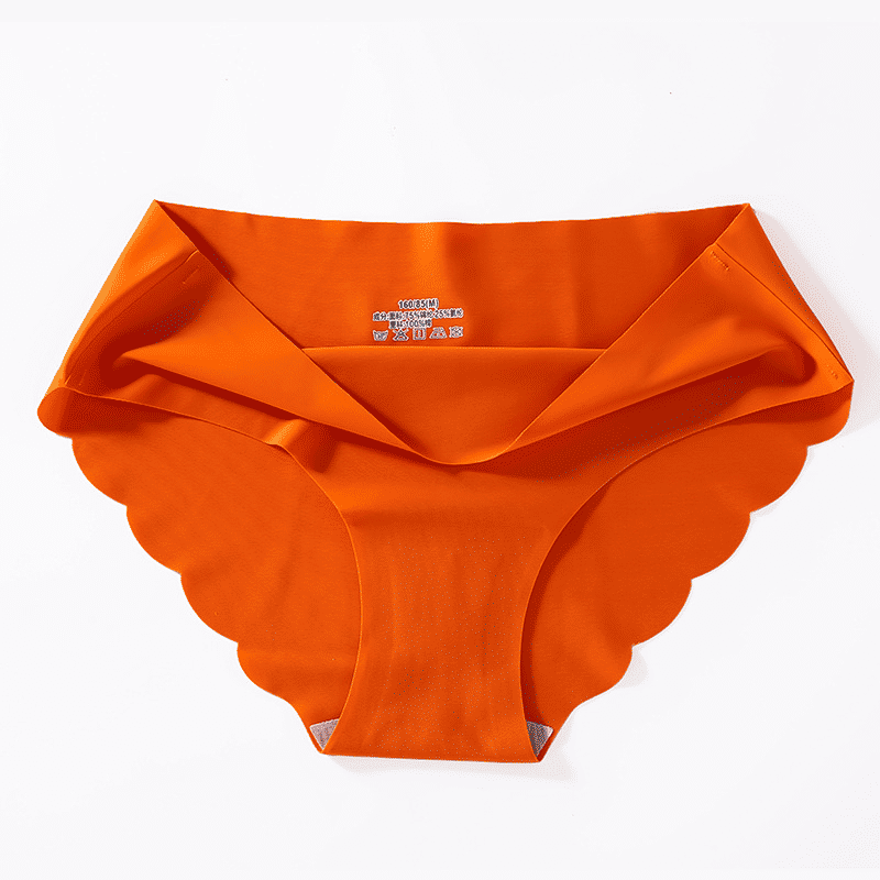 Baldur 5-Pack Women's Seamless Ice Silk Quick-Dry Panties - Comfy, Invisible Briefs