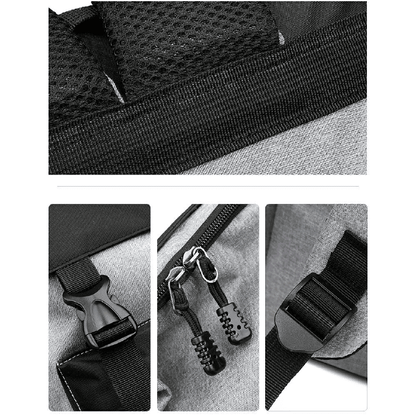 Large Capacity Men's Backpack: Outdoor Travel, Business Commute, Laptop Rucksack