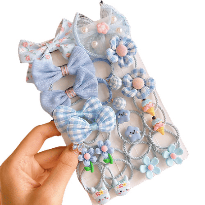 Cute Bling Candy Color Elastic Hair Ties for Girls, Toddlers, Kids