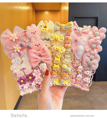 Cute Bling Candy Color Elastic Hair Ties for Girls, Toddlers, Kids
