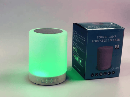 Y38 Smart Wake-Up Light, Touch Control, White Noise, 8 Alarm Bluetooth Speaker