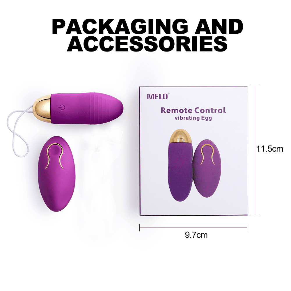HW Wireless Remote G-Spot Vibrator Egg for Female Pleasure & Stimulation