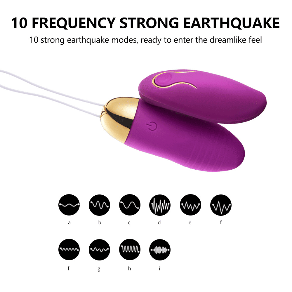 HW Wireless Remote G-Spot Vibrator Egg for Female Pleasure & Stimulation