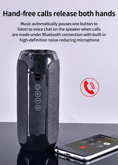 TG117 Portable Bluetooth Speaker Hi-Fi Wireless Loudspeaker with USB/TF Card Support