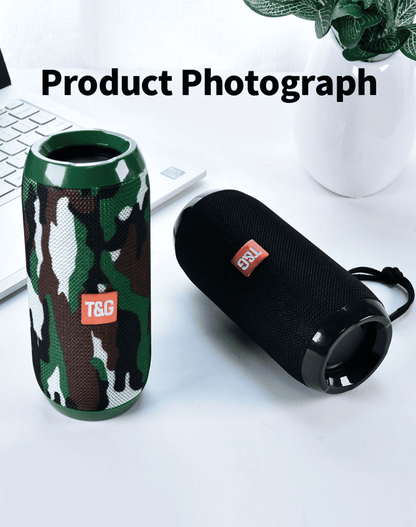 TG117 Portable Bluetooth Speaker Hi-Fi Wireless Loudspeaker with USB/TF Card Support