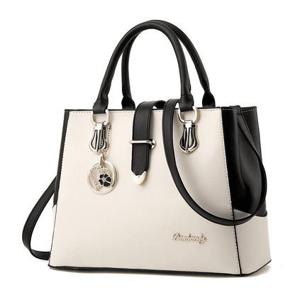 Elegant Classic Ladies Handbag – Premium PU Leather Shoulder Tote Bag