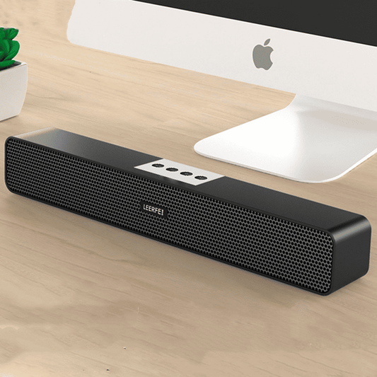 Premium Portable Bluetooth Sound Bar Speaker: Wireless Stereo System, Multi-Input Audio
