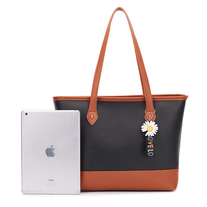 4-Piece Women's Handbag Set: Retro Elegant Large Capacity Shoulder Tote Bags