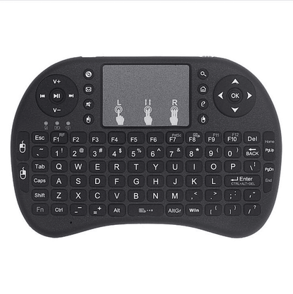 JC i8 USB Wireless Mini Keyboard with Touchpad, Bluetooth Air Mouse Remote