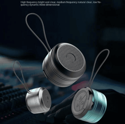 JC A2 Portable Bluetooth Speaker: Super Volume, Wireless, Metal, Call Mic