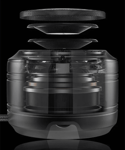 JC A2 Portable Bluetooth Speaker: Super Volume, Wireless, Metal, Call Mic