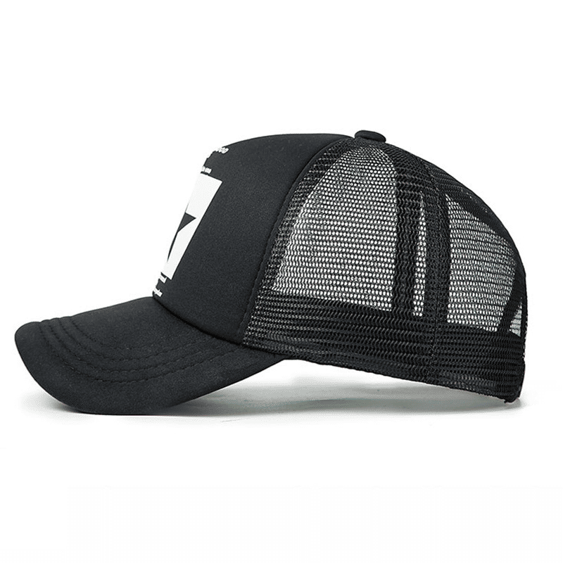 Unisex Breathable Adjustable Solid Baseball Cap - Outdoor Curved Sun Visor Hat