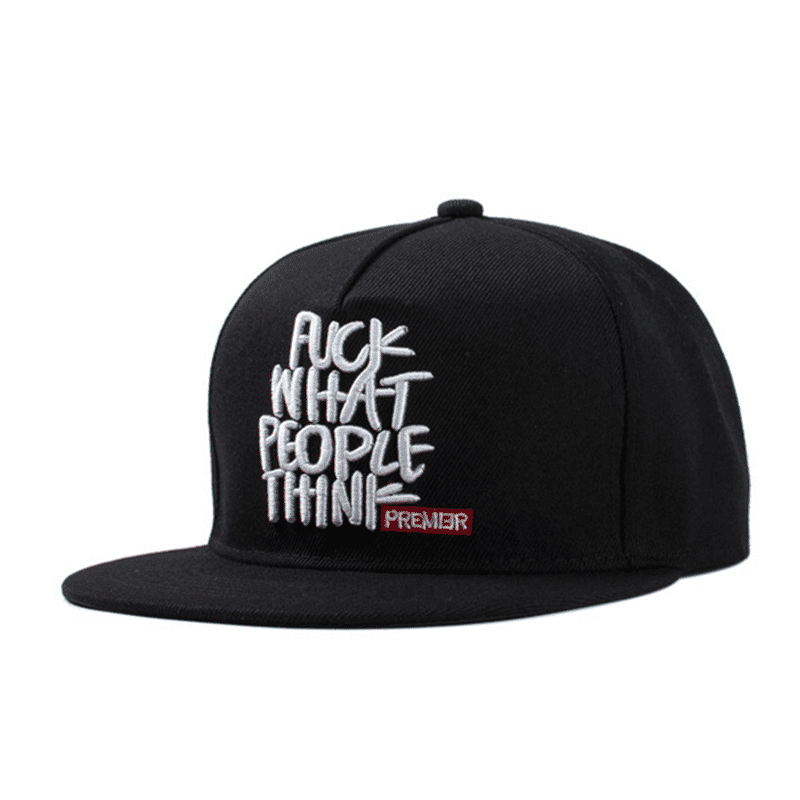 Unisex Fashion Snapback Baseball Cap: Flat-Brimmed Hip-Hop Street Style Hat