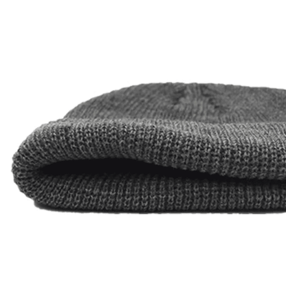 Unisex Fashion Hip Hop Skullcap Beanie, Warm Brimless Knit Melon Cap for Men & Women
