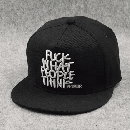 Unisex Fashion Snapback Baseball Cap: Flat-Brimmed Hip-Hop Street Style Hat