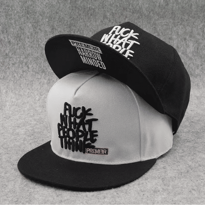 Unisex Fashion Snapback Baseball Cap: Flat-Brimmed Hip-Hop Street Style Hat