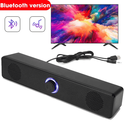 Powerful 4D Surround Bluetooth Soundbar for TV, Computer, Home Theater Stereo