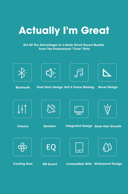 Powerful 4D Surround Bluetooth Soundbar for TV, Computer, Home Theater Stereo