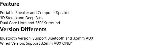 Powerful 4D Surround Bluetooth Soundbar for TV, Computer, Home Theater Stereo