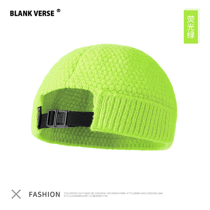 Soft Wool Knitted Winter Beanie Hat - Warm, Elastic, Unisex Skullcap