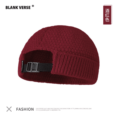 Soft Wool Knitted Winter Beanie Hat - Warm, Elastic, Unisex Skullcap