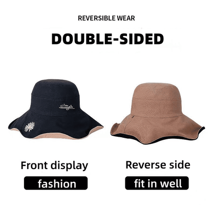 Women's Stylish Cotton Bucket Hat: Ultimate UV Sun Protection for Summer