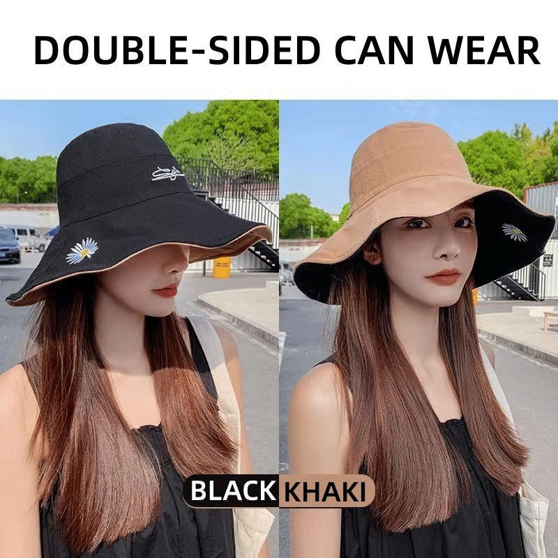 Women's Stylish Cotton Bucket Hat: Ultimate UV Sun Protection for Summer