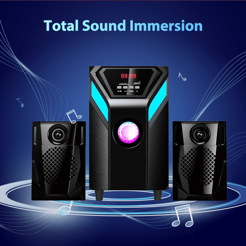 Powerful TAGWOOD LS-421F 2.1 Channel 6000W PMPO Bluetooth Subwoofer Speaker System