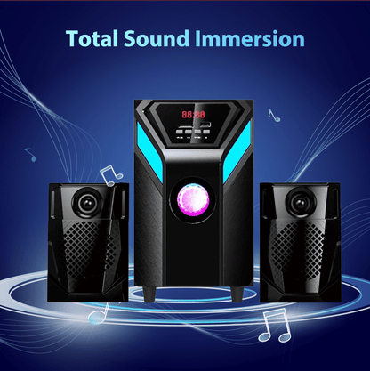 Powerful TAGWOOD LS-421F 2.1 Channel 6000W PMPO Bluetooth Subwoofer Speaker System