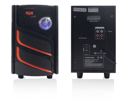 TAGWOOD LS-421E 2.1CH 6000W PMPO Home Audio Speaker System Bluetooth FM USB Powerful Bass