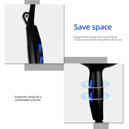 2200W Professional Hair Dryer: Adjustable Heat, Cooling, Styling Tool + 7 Gifts