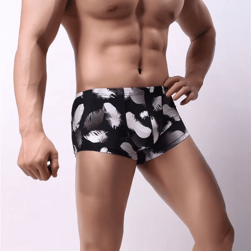 SXCHEN 4-Pack Men's Ultra-Soft Stretch Boxer Briefs | Breathable Plus Size Underwear