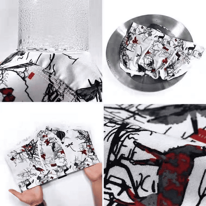 SXCHEN 4-Pack Men's Ultra-Soft Stretch Boxer Briefs | Breathable Plus Size Underwear