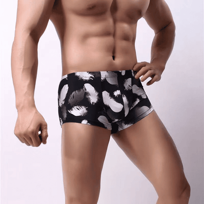 SXCHEN 4-Pack Men's Ultra-Soft Stretch Boxer Briefs | Breathable Plus Size Underwear