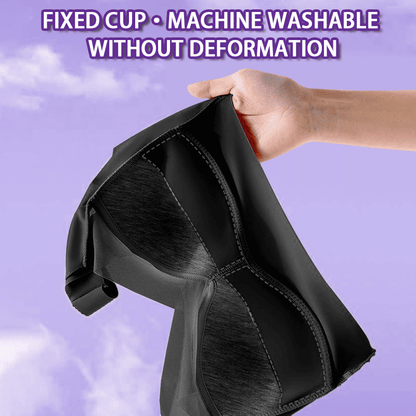 SXCHEN 2-Pack Women's Seamless Ice Silk Latex Cup Wireless Bras