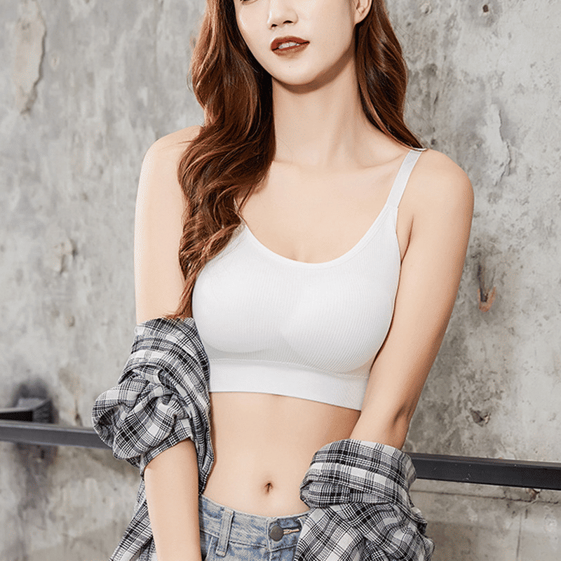 Comfortable Seamless Sports Bra Fitness Yoga Gym Crop Top for Women