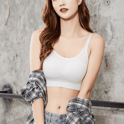 Comfortable Seamless Sports Bra Fitness Yoga Gym Crop Top for Women