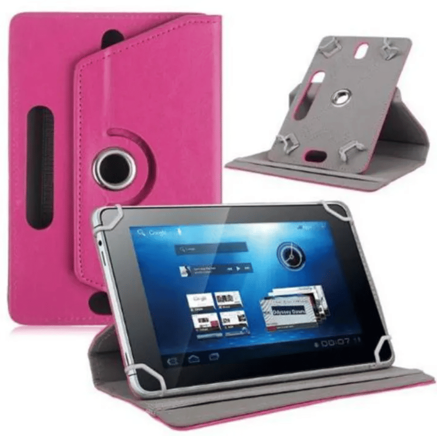 SXCHEN 10-inch Universal Tablet Case: Protective PU Leather 360-Degree Rotating Cover