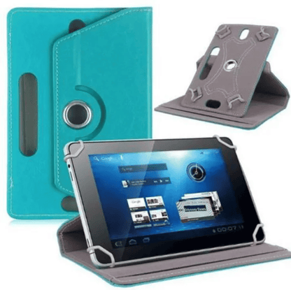 SXCHEN 10-inch Universal Tablet Case: Protective PU Leather 360-Degree Rotating Cover